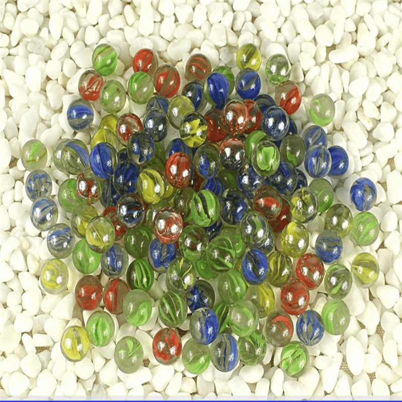 200pcs of glass balls for kids and aquarium decoration beads