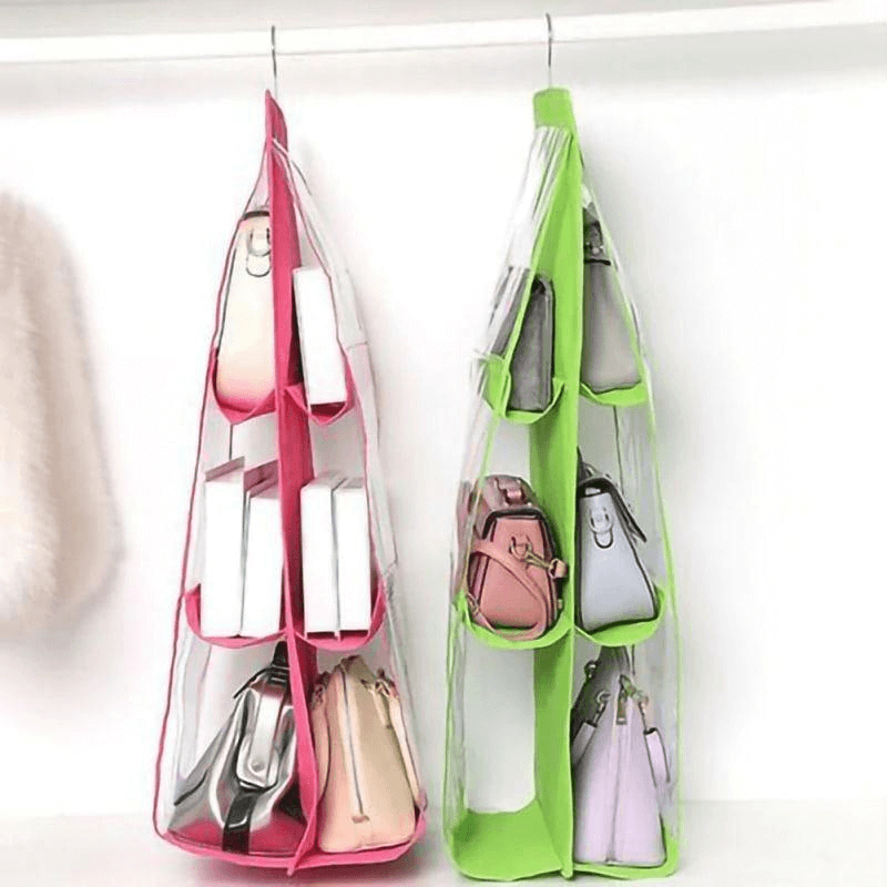 Thick double-sided six grid storage bag