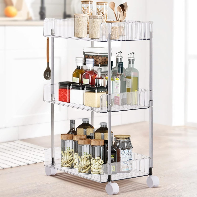 Luxury acrylic 4tier trolly - Prozone