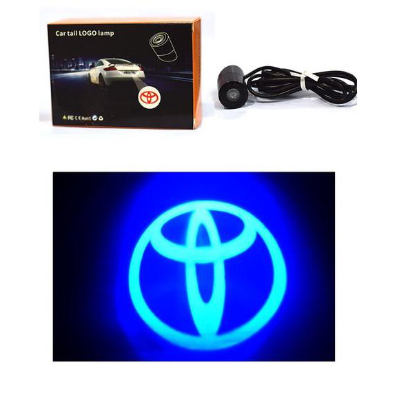 Laser led tail logo lamp - toyota