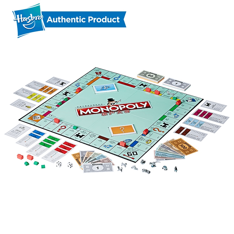 2 in 1 monopoly property trading + ludo board game