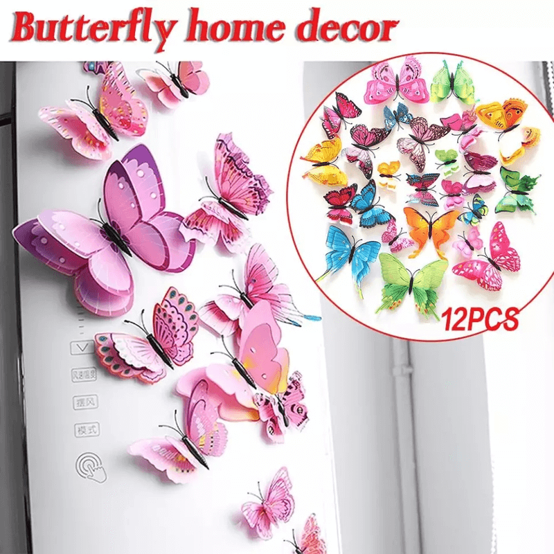 Magnetic & sticky butterfly