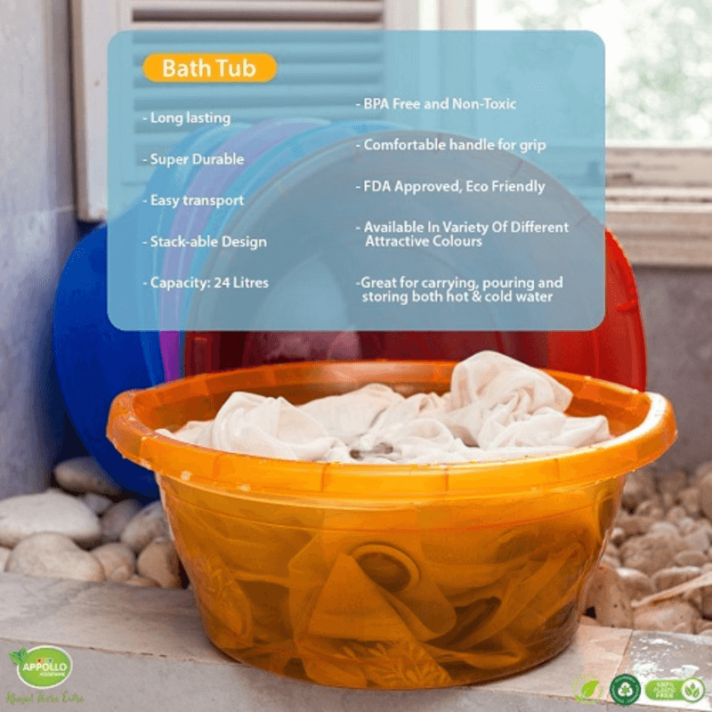 Appollo glow bath tub