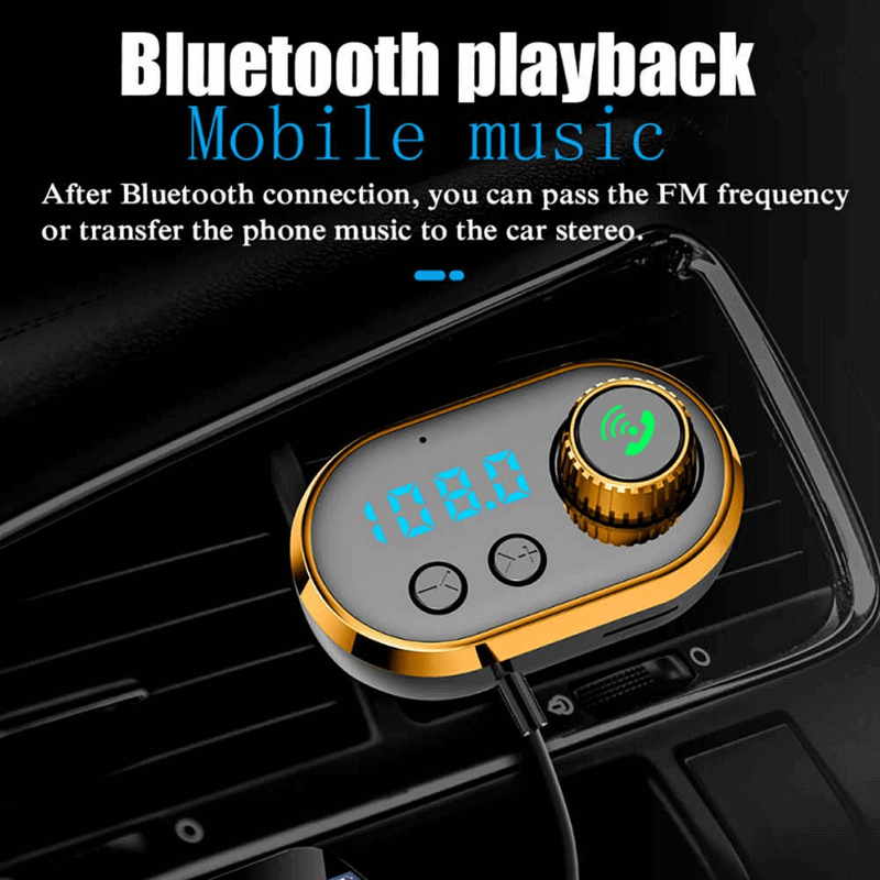 Car q16 mp3 bluetooth player with aroma air freshener