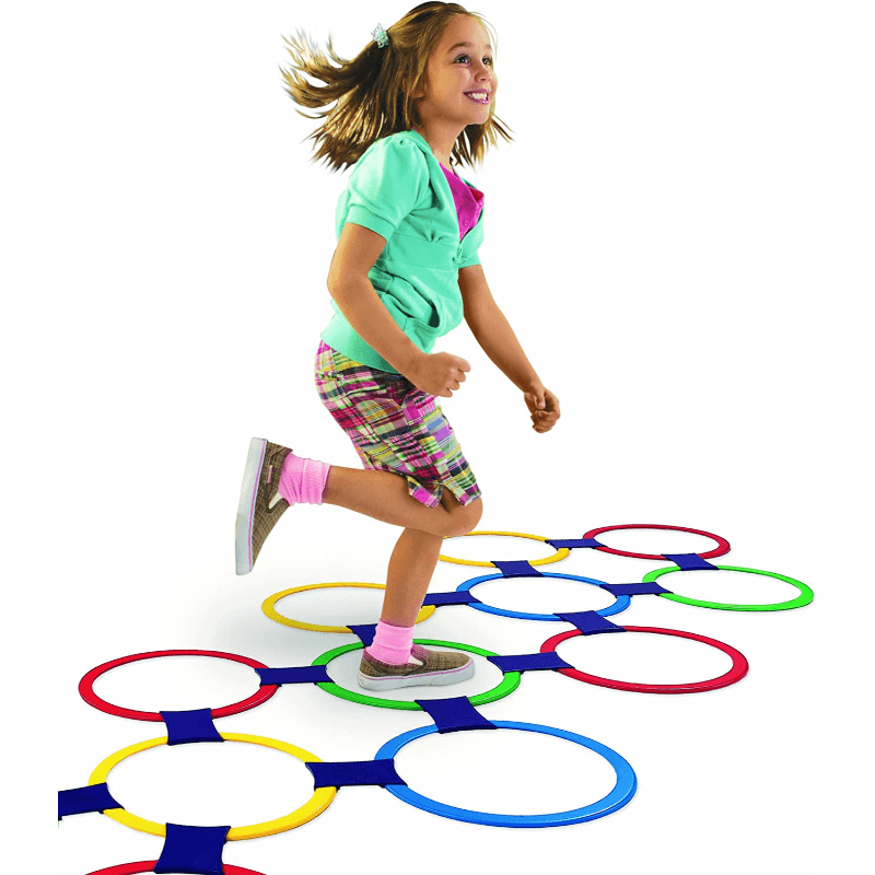 Twister hopscotch game