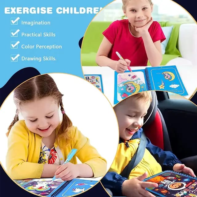 Magic water drawing book - Prozone