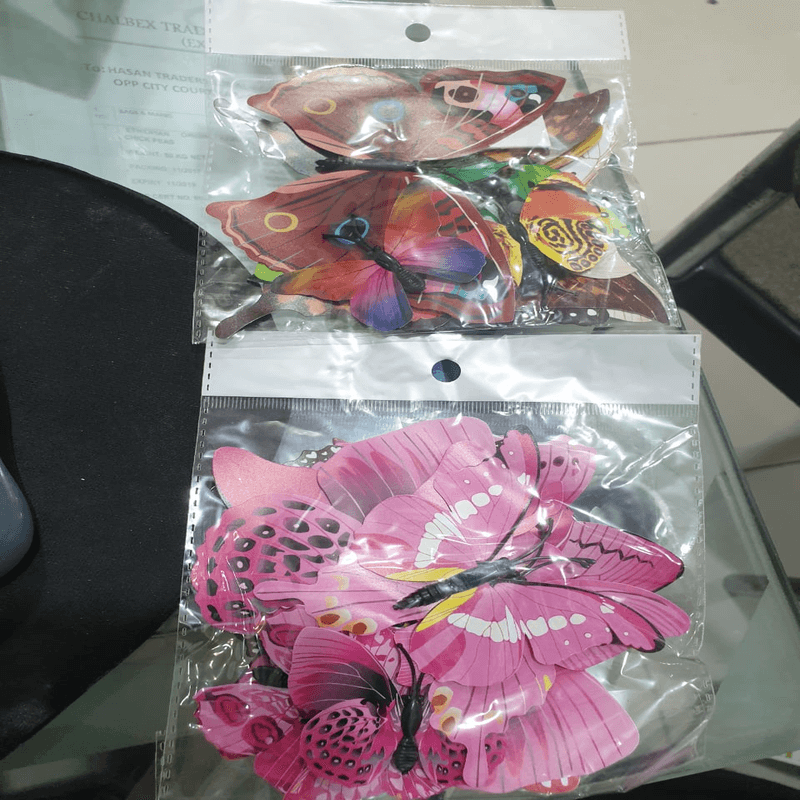 Magnetic & sticky butterfly