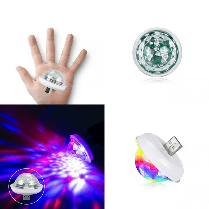Led rgb disco lights