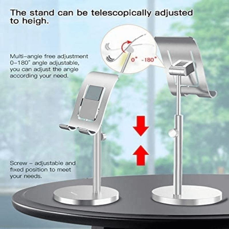 Yesido c69/70 aluminum metal mobile phone and tablet table stand