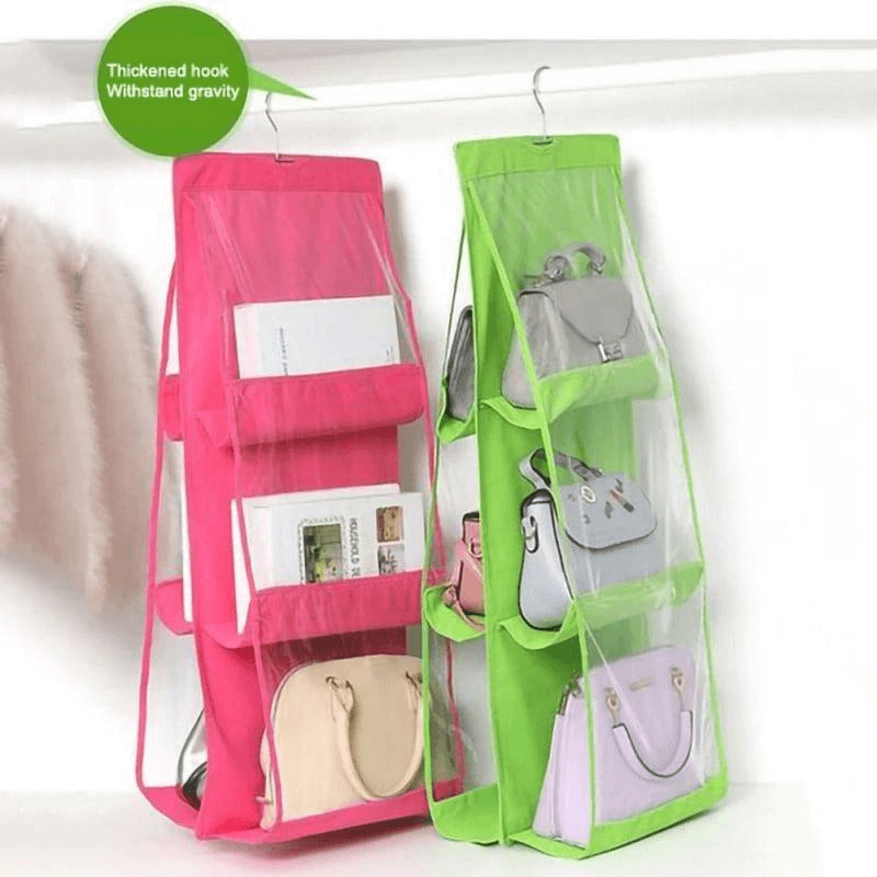 Thick double-sided six grid storage bag