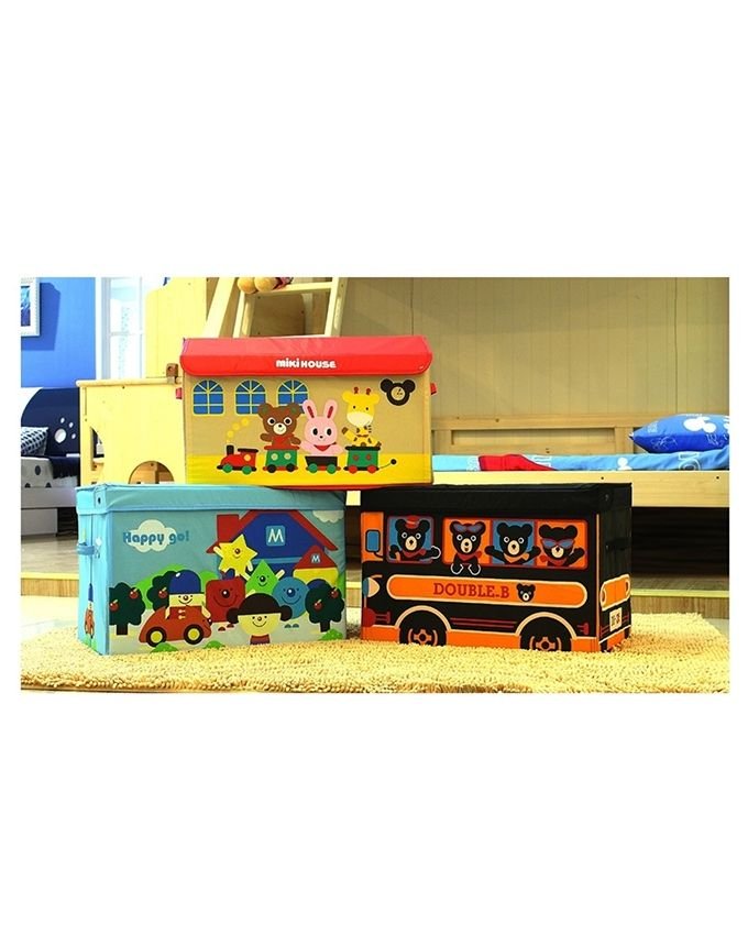 Cartoon toy storage box - multicolor