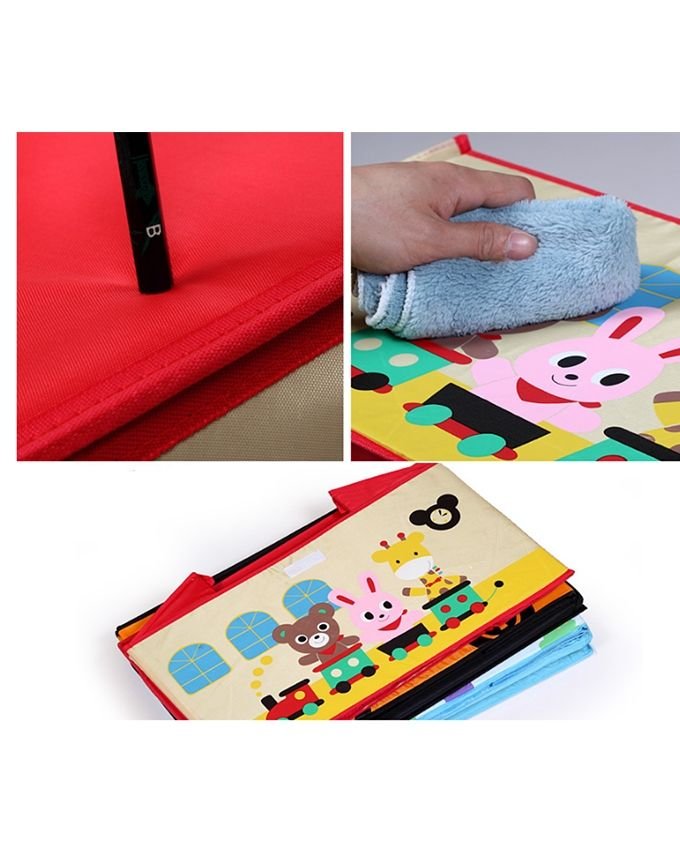 Cartoon toy storage box - multicolor