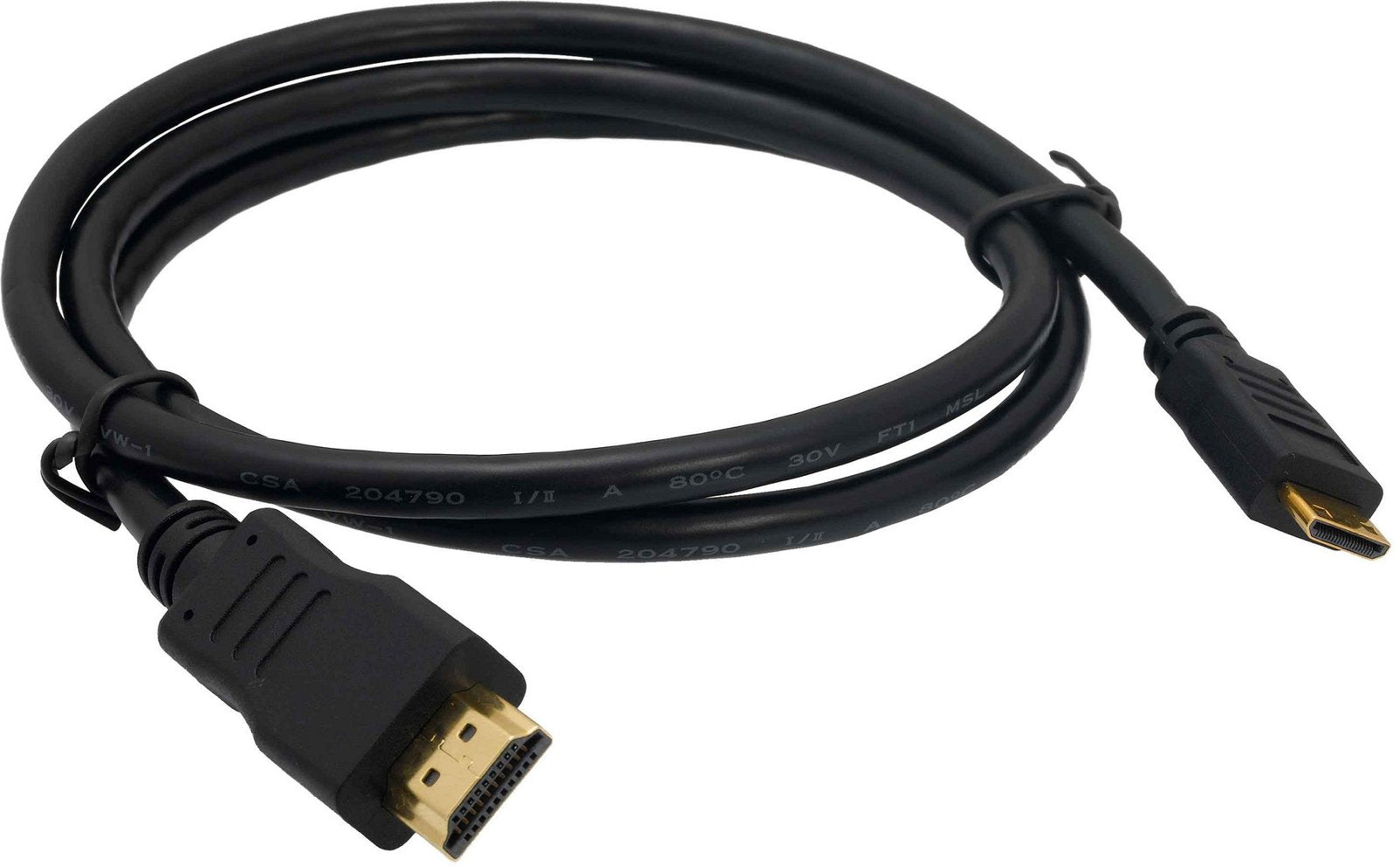 Display port to hdmi cable 1.8m