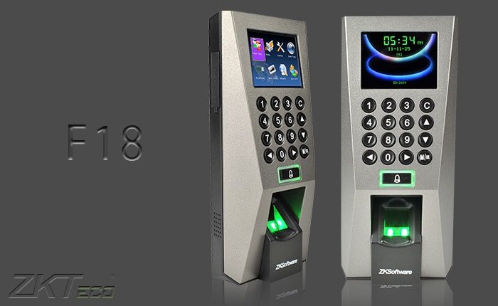 Zketeco f18 attendance machine with 10 month warranty