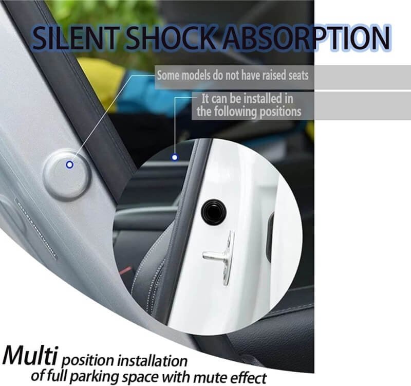 Self adhesive car door shock absorber car protection sticker-24 pcs