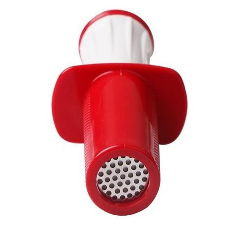 Garlic masher peeler - red