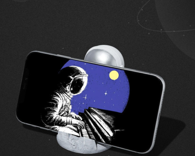 Astronaut plastic spacesuit figurine  phone holder - Prozone