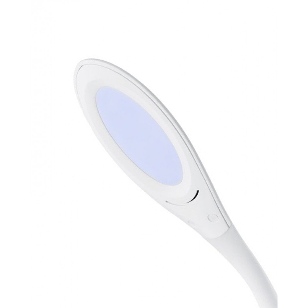 Led table lamp with multi-grade dimming + bluetooth speakers