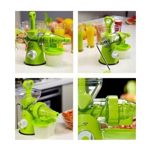 Manual fruit juicer