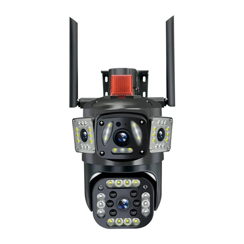 Speed-x ptz wifi outdoor security night vision camera with 3 lens - Prozone