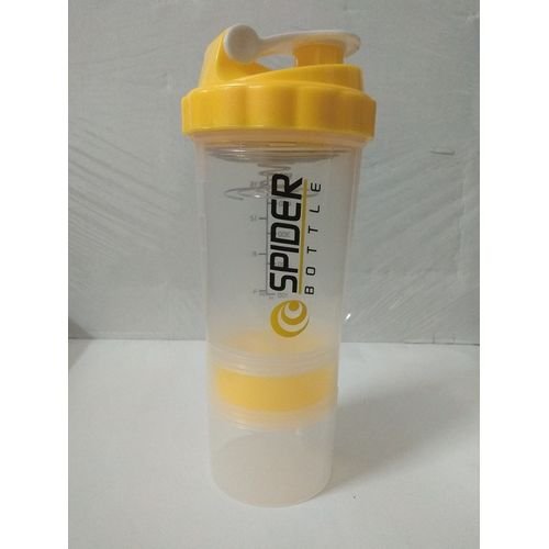 Protein shaker bottle fitness mixer