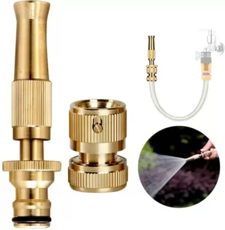 Smart metal waterjet high-pressure spray nozzle