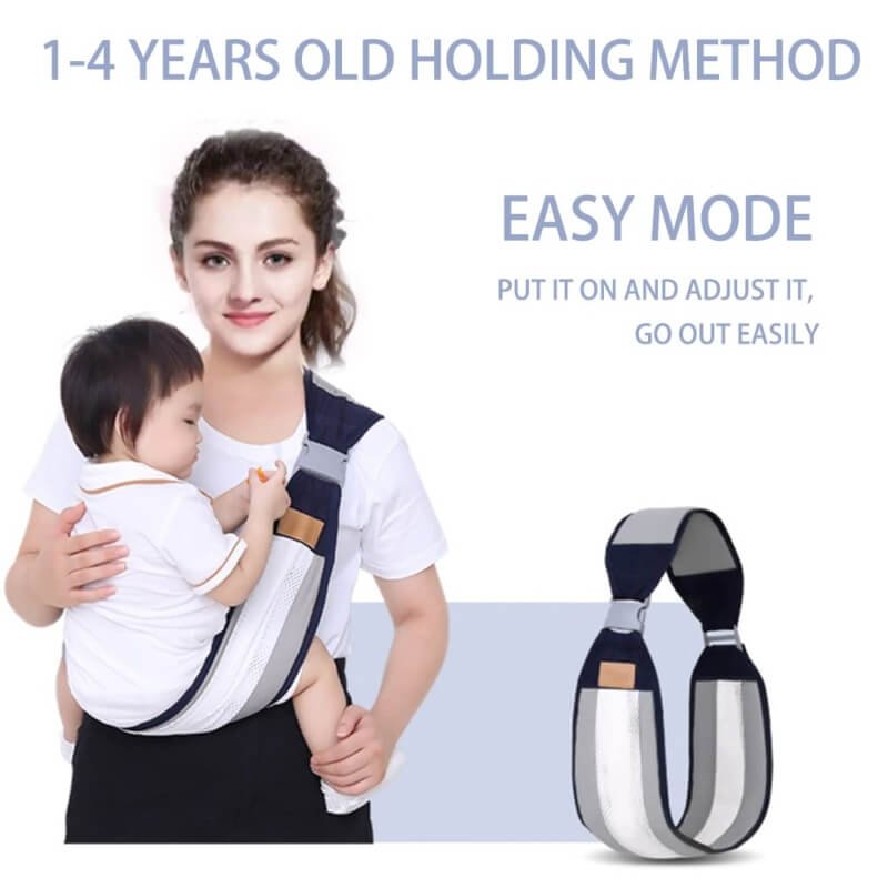 Breathable baby mesh carrier sling