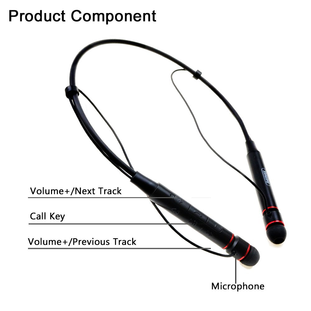 Remax rb-s6 neckband sports wireless 4.1 bluetooth headset