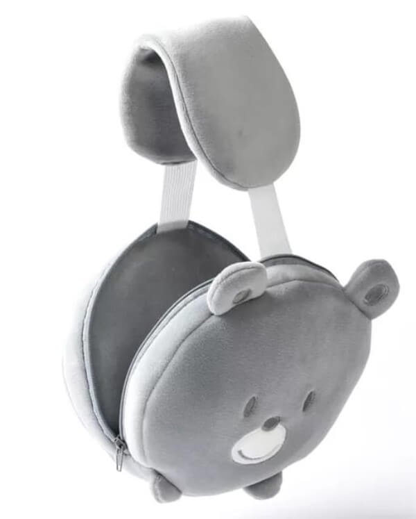 Neck support pillow and eye mask 2 in 1--for travellers