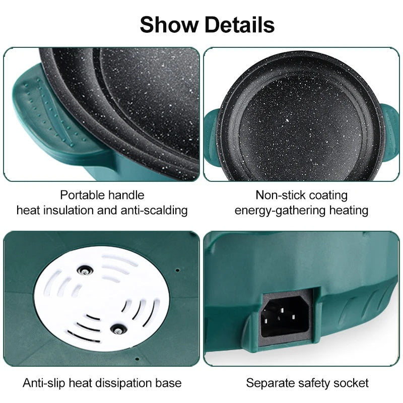 Multi cooker non-stick cooking machine - Prozone