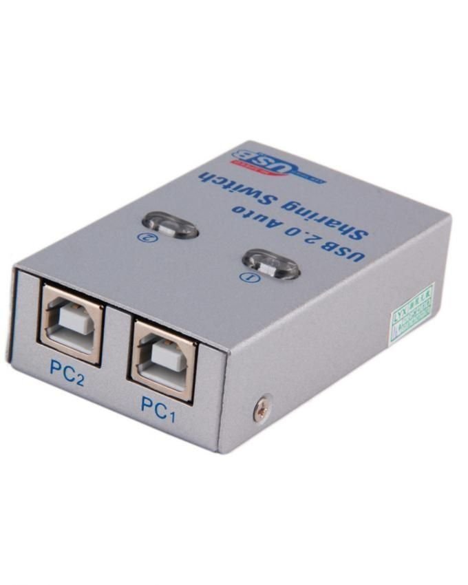 Usb printer auto data switch 2 port