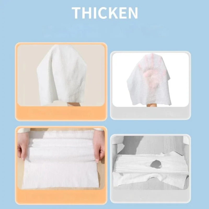 7 pcs portable washable reusable compressed towel tablets - Prozone