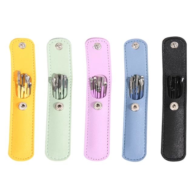 Pack of 3 sets- portable ear scoop set of 6 pieces