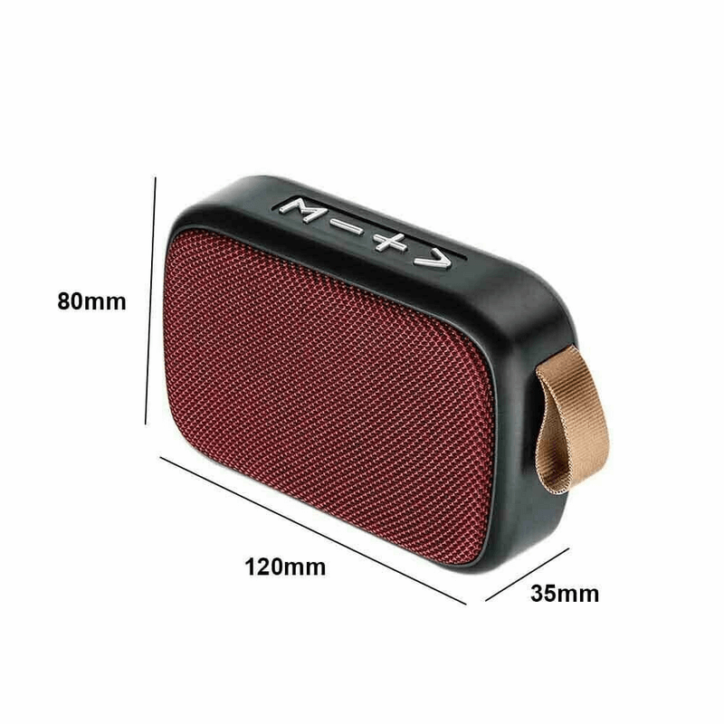 Portable bluetooth speaker stereo audio mg2