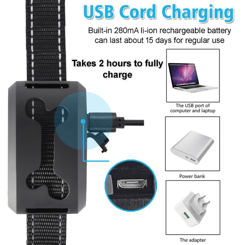 Dog training collars with beep rechargeable
