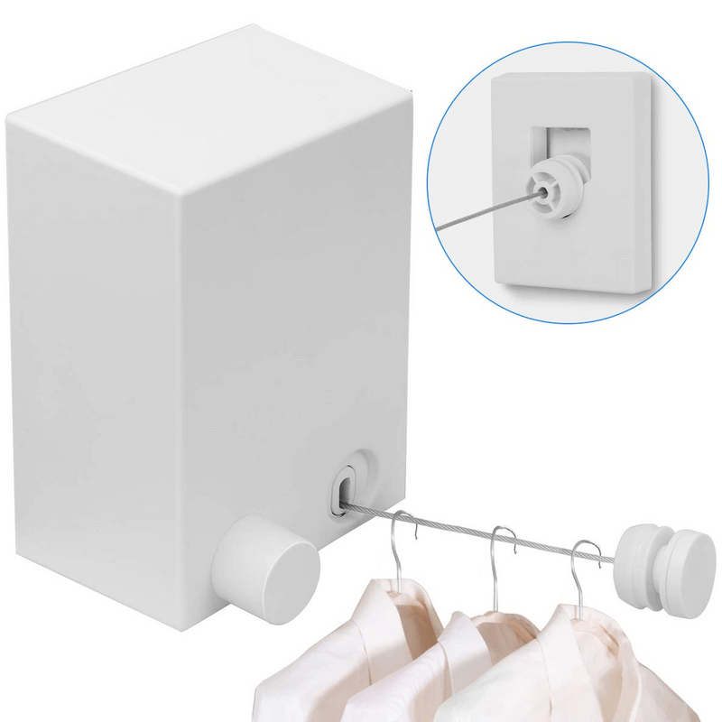 Wall mounted retractable clothesline 4.2m