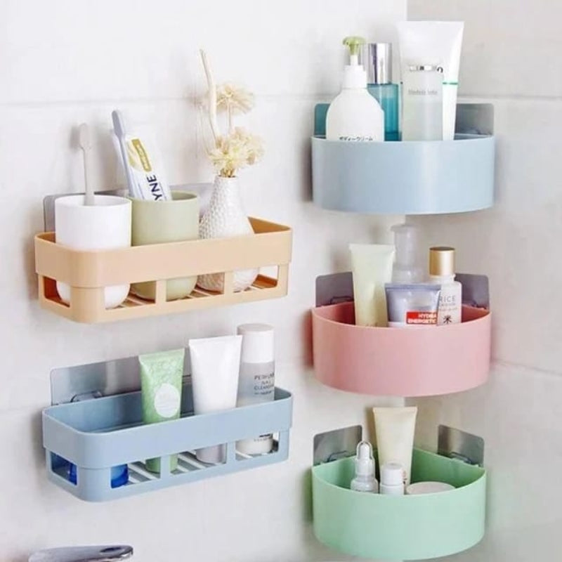 Wall mounted multipurpose self adhesive rack - Prozone