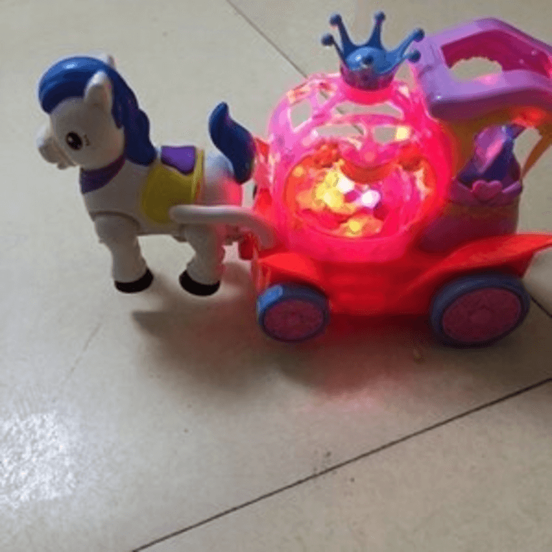 Magic carriage music & light horse carriage