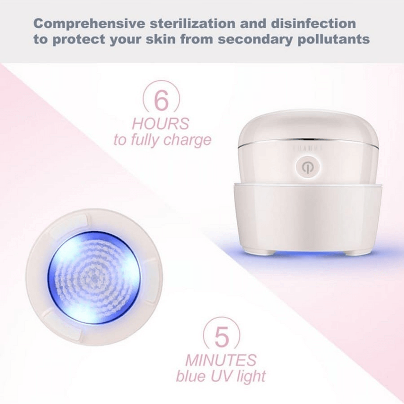 Lavany facial cleansing brush exfoliating