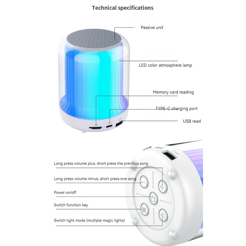 Portable mini small audio subwoofer - Prozone