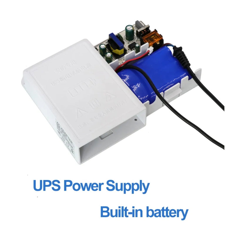 Mini ups battery backup 12v 2a power supply router camera backup - Prozone