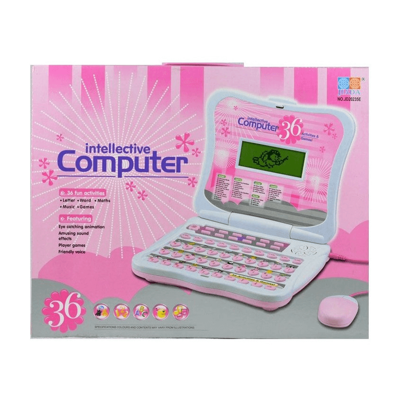 Intellective kids laptop with 30 activities and games