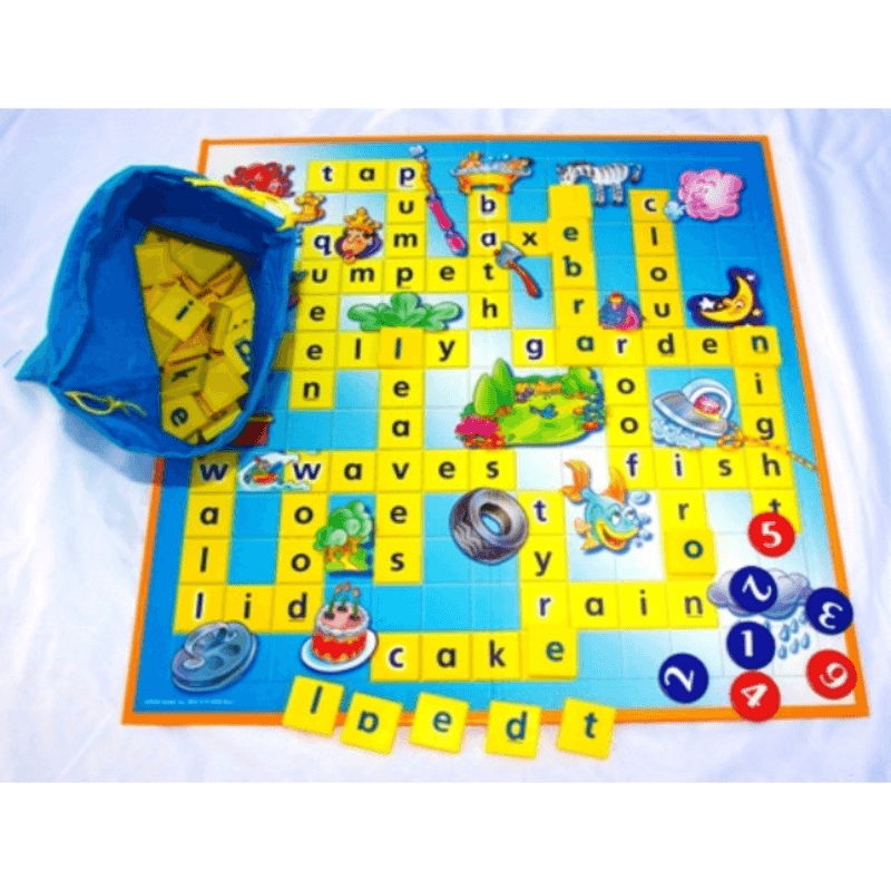 Junior scrabble fun word puzzle game
