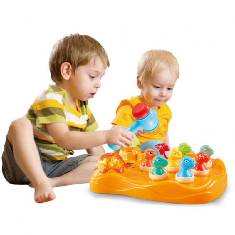 Whack shape hammering kids game play toy