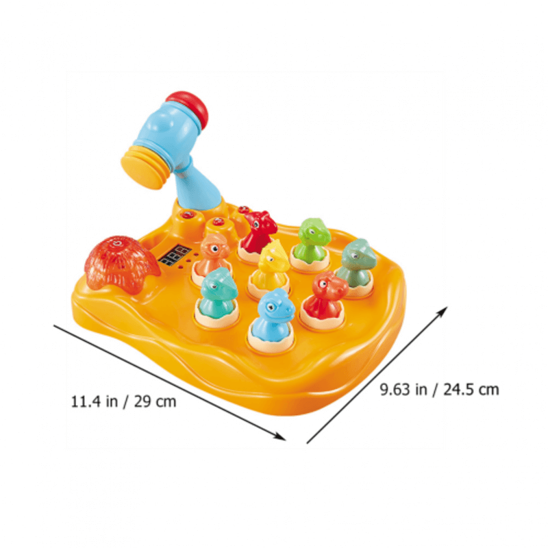 Whack shape hammering kids game play toy