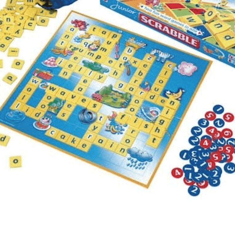 Junior scrabble fun word puzzle game