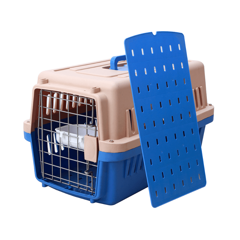Portable travel air box carrier pets kennel