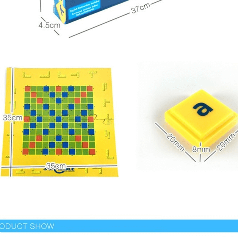 Junior scrabble fun word puzzle game
