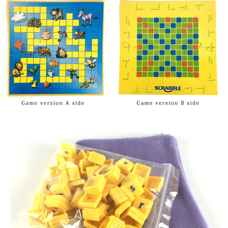 Junior scrabble fun word puzzle game