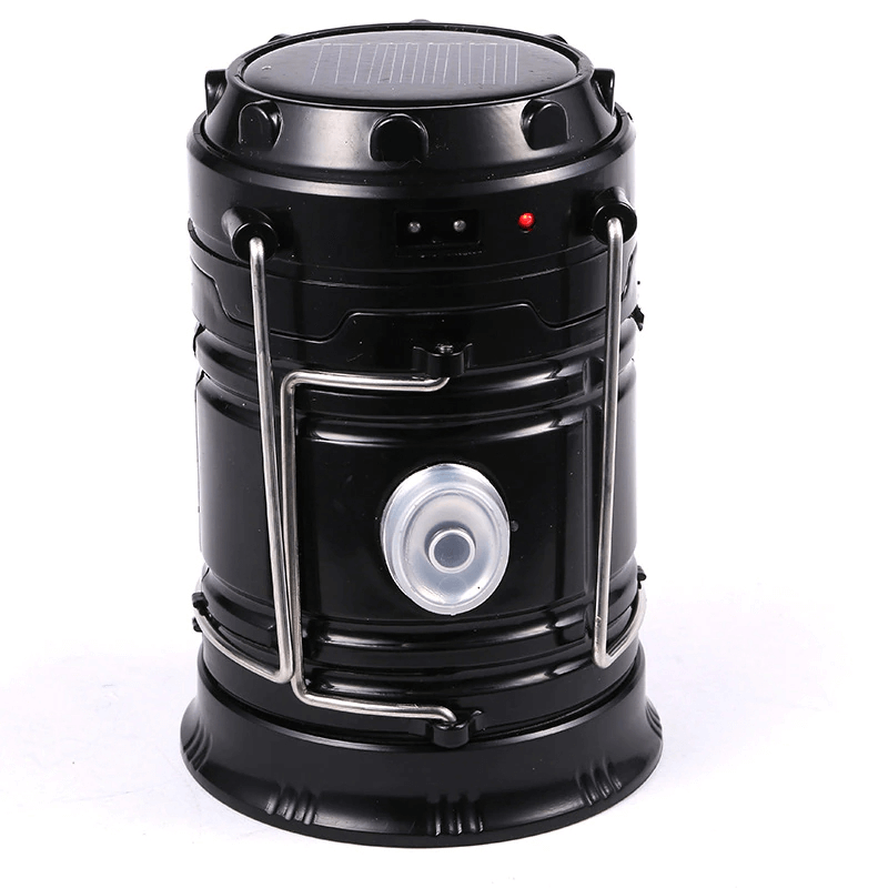 Solar lamp portable camping lantern